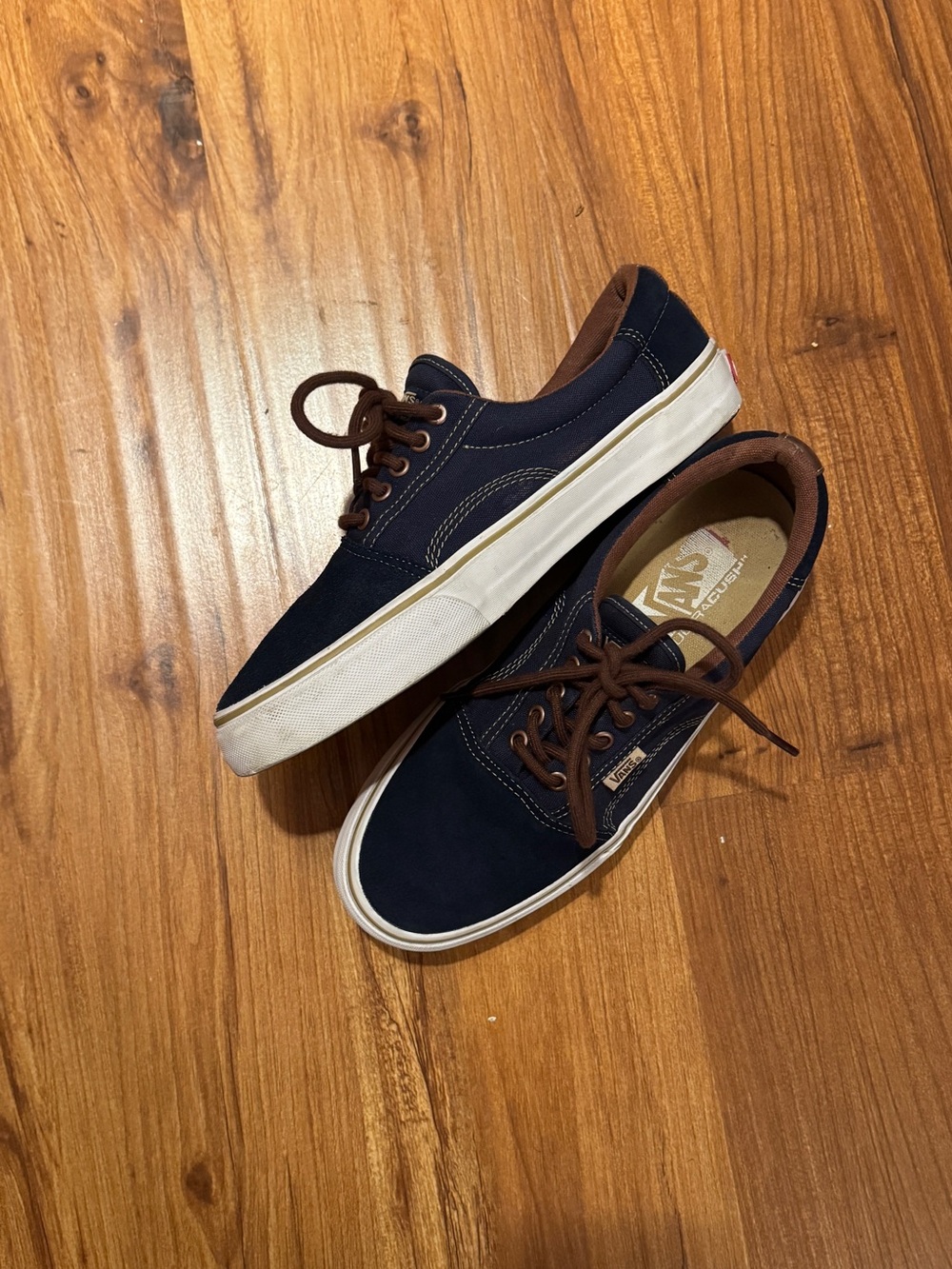 Vans old skool low cut Men's Navy Canvas Sneakers ultra cush hd  pro ultracush